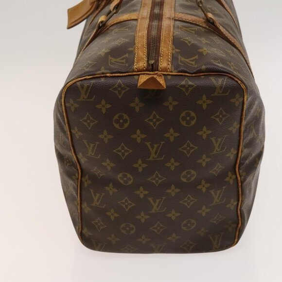 LOUIS VUITTON Monogram Sac Souple 45 Boston Bag LV Auth - Picture 4 of 16